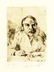 Self-Portrait When I Was Sick by Lovis Corinth